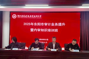 东阳市2025年审计业务提升暨内部审计知识培训班开班