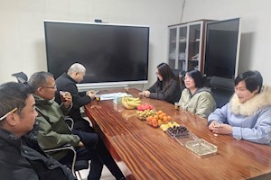 情义暖寒冬，爱续十余载 ——我校工会干部赴文明结对村开展新春慰问活动