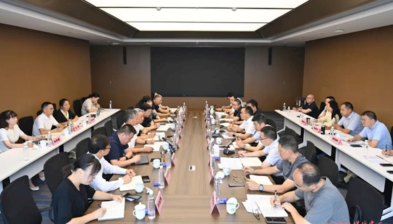 黄胜可在浙江广厦建设职业技术大学工作座谈会上强调：健全协同机制 拉高办学标杆 推动广厦大学发展再上新台阶